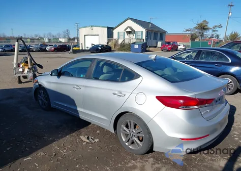 2018 Hyundai Elantra Sel z USA, uszkodzony, nr VIN 5NPD84LF1JH359038